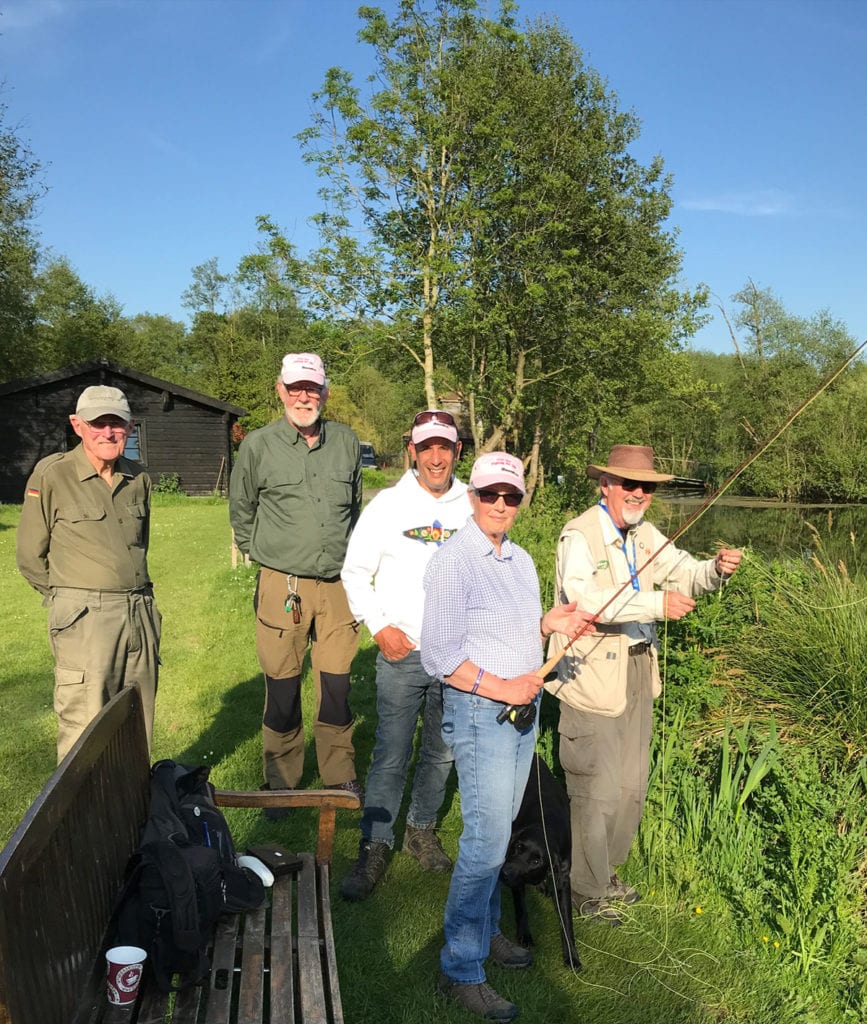 Corporate fly fishing days
